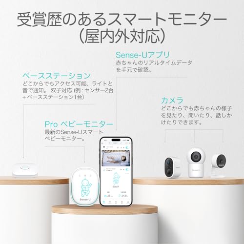 Amazon.co.jp: Sense-U: Proベビーモニター
